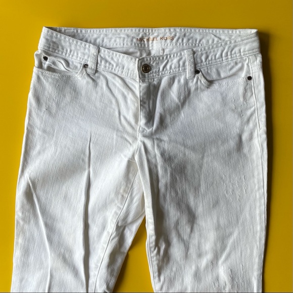 MICHAEL KORS White denim / Size - 8 - Picture 4 of 9